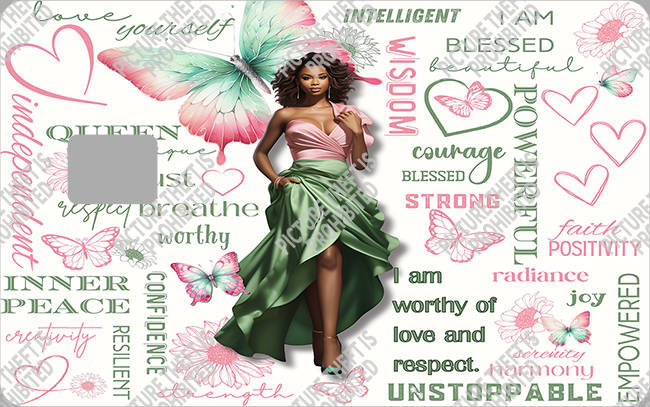 Bank  Card Sticker-BC-3791